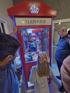 Máquina de pegar pelúcia