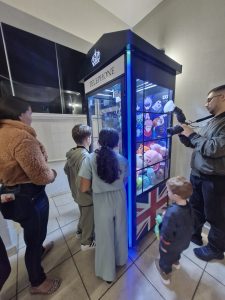 Máquina de pegar pelúcia