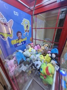 Máquina de pegar pelúcia